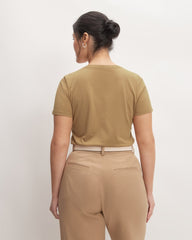 The Organic Cotton Crew Tee | Tiger's Eye
