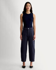 The Utility Barrel Pant | Navy | Regular