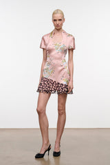 RAE SILK DRESS | TAPESTRY ROSE MULTI