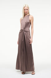 JAELYN SILK DRESS | MINK