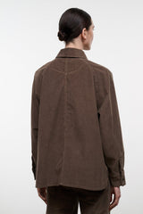 Myles Shirt Jacket | Oyster Corduroy