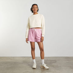 The Organic Cotton Cropped Crew | Canvas