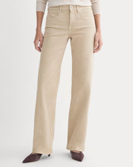 The Column Jean | Garment-Dyed Tan | 33" Inseam