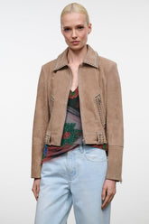 HUGO SUEDE JACKET | DUNE