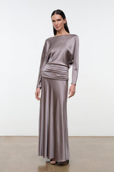 FREDA SILK DRESS | ZINC