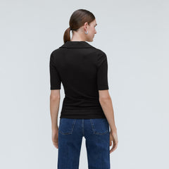The Super-Soft Short Sleeve Polo | Black