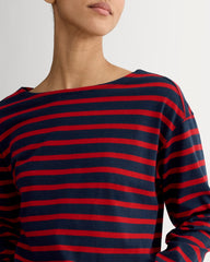 The Mariner Tee | Navy / Classic Red
