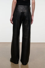 GUS LEATHER PANT | BLACK