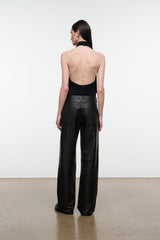 GUS LEATHER PANT | BLACK