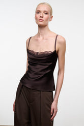 EVANGELINE TOP | EARTH SILK
