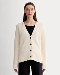 The Cotton Honeycomb Cardigan | Canvas