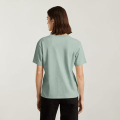 The Vintage V-Neck Hemp Tee | White Sage