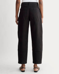 The Utility Barrel Pant | Black | Regular