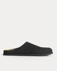Suede Clog | Black Suede