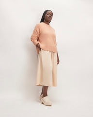 The Boxy Sweater in Everyday Cotton | Blush Pink