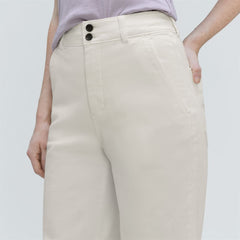 The Organic Wide-Leg Pant | Bone