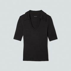 The Super-Soft Short Sleeve Polo | Black