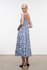 WELLS DRESS | BLUE TOILE