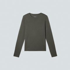The Organic Cotton Long-Sleeve Crew | Kambaba