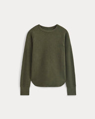 Slim-Fit Crew in Cozy Waffle | Heather Beech