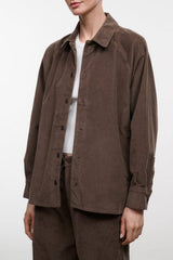 Myles Shirt Jacket | Oyster Corduroy