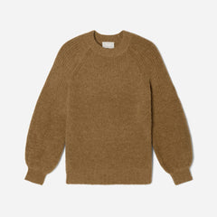The SuperFuzz Alpaca Oversized Crew | Dijon