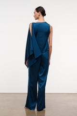 Sabina Silk Top | Harbor