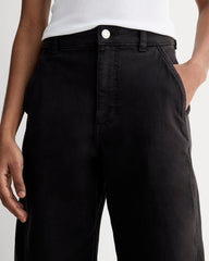 The Utility Barrel Pant | Black | Regular