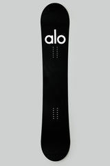 ALO Glacier Snowboard - Black/White