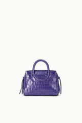 Maude Mini Carryall | Amethyst Croco