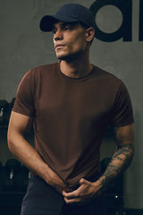 Conquer Reform Crewneck Short Sleeve - Brownstone