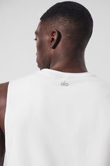 Conquer Muscle Tank - White