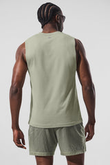 Conquer Muscle Tank - Limestone