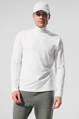 Conquer Reform Mock Neck Long Sleeve - White