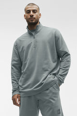 Double Take Long Sleeve 1/4 Zip - Monument