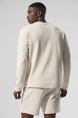 Double Take Long Sleeve Crew - Bone
