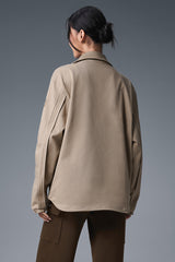 Edition Sueded Jacket - Gravel