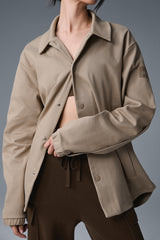 Edition Sueded Jacket - Gravel