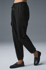 Edition Sueded Jogger - Black
