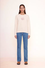 Custom STAUD x C.Bonz Sweatshirt | Pink
