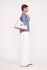 Custom STAUD x C.Bonz Soft Rey Bag | Cream Tan