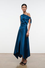 PORTIA SILK DRESS | HARBOR