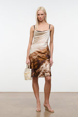 EVANGELINE SILK DRESS | CLIFFSIDE