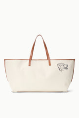 Custom STAUD x C.Bonz Christos Tote | Cream Tan