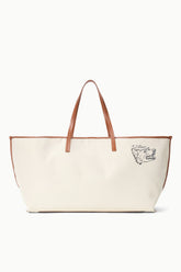 Custom STAUD x C.Bonz Christos Tote | Cream Tan