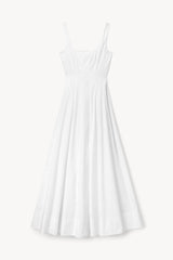 WELLS MAXI DRESS | WHITE