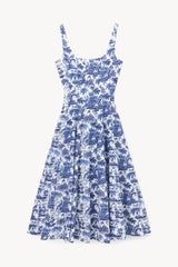 WELLS DRESS | BLUE TOILE