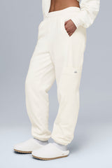Polar Fleece Wintry Mix Pant - Ivory