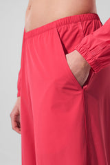 Breezy Wide Leg Pant (Long) - Candy Red