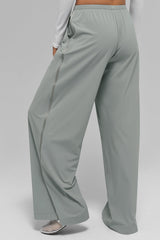 Breezy Wide Leg Pant (Long) - Lunar Grey